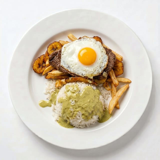 Steak a lo Pobre.