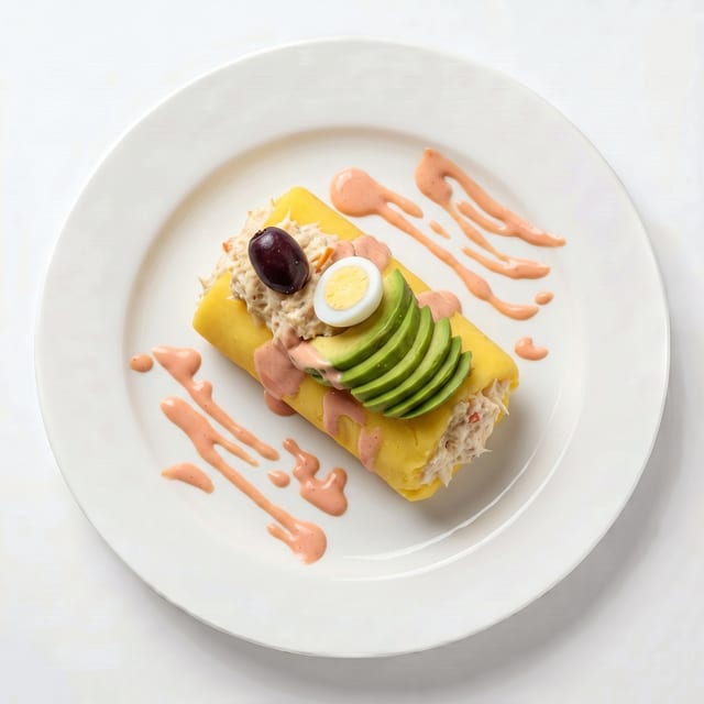 Peruvian Crab Causa.