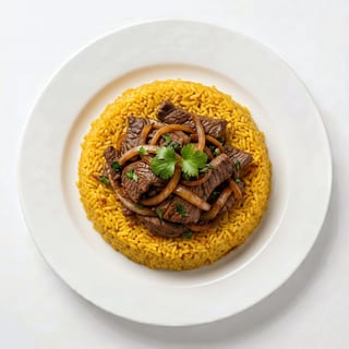 Meat or Seafood Tacu Tacu