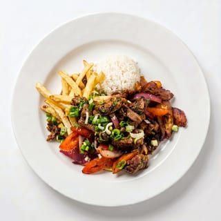 Peruvian Sautéed Beef