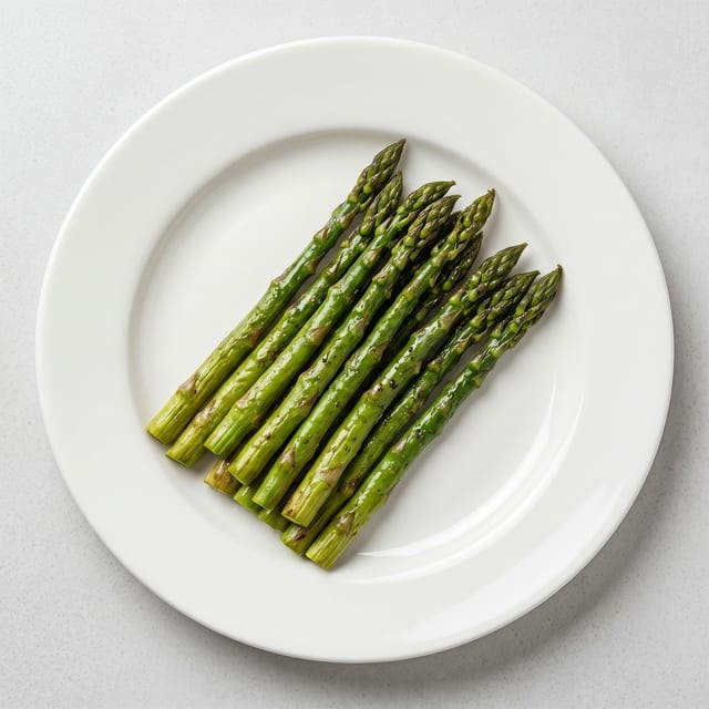 Sautéed Asparagus with Garlic.